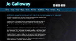 Desktop Screenshot of jogalloway.com