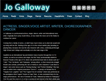 Tablet Screenshot of jogalloway.com